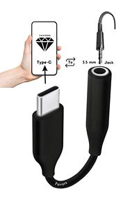 Type-c To Jack 3.5 Mm Kulaklık Dönüştürücü Tüm Type-c Telefon Ile Uyumlu Aux Kablo Converter ürün fotoğrafı