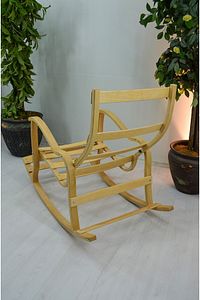 Home Indigo Gri Krem Sallanan Sandalye Dinlenme,emzirme,tv,okuma,koltuğu Berjer ürün fotoğrafı