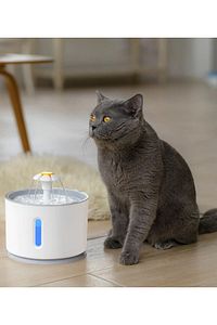 Pet Kedi Köpek Için Su Pınarı Su Çeşmesi Su Sebili 2.4 Lt Usb Ile Çalışır ürün fotoğrafı