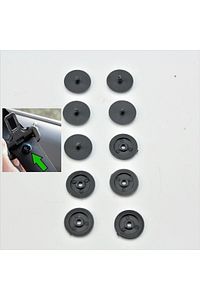 5li Set- Gri Emniyet Kemeri Klipsi Düğmesi Stop Düğme Toka ürün fotoğrafı