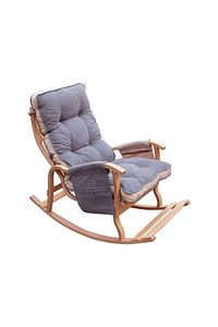 Home Indigo Gri Krem Sallanan Sandalye Dinlenme,emzirme,tv,okuma,koltuğu Berjer ürün fotoğrafı
