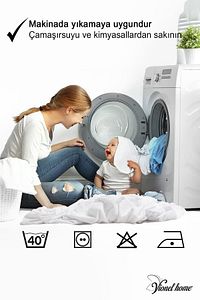 %100 Pamuk, Kapitone Yatak Koruyucu Çarşaf, Fitted Full Kenar, Elyaf Dolgulu, Tek Ve Çift Kişilik ürün fotoğrafı