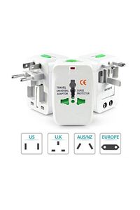 Universal Fiş Piriz Çevirici Adaptör Çoklu Priz Çevirici Adaptor ürün fotoğrafı
