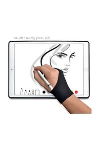 Çizim Eldiveni Grafik Grafiker Eldiven Kara Kalem Resim Kara ürün fotoğrafı