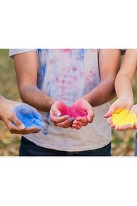 1kg Yangın Tüpü Baby Shower Cinsiyet Partisi Belirleme Tüp Pembe ürün fotoğrafı