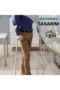 Akıllı Baston- Kanedyen Değnek- Yüksek Kalite Ortopedik Yürüme Desteği- 1 Adet ürün fotoğrafı