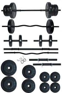 48 kg Z Barlı Halter Seti ve Dambıl Seti Ağırlık Fitness Seti ürün fotoğrafı
