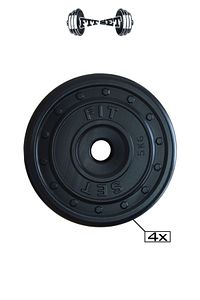 38 kg Z Barlı Halter Seti ve Dambıl Seti Ağırlık Fitness Seti ürün fotoğrafı