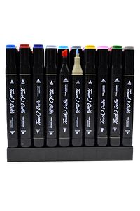 Çift Taraflı Touch Marker Kalem 80 Li Set Çantalı ürün fotoğrafı
