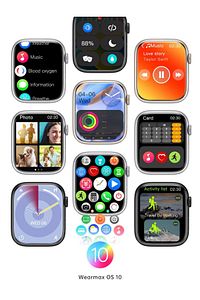 Watch 9 Pro Plus 2gb Hafızalı Beyaz Akıllı Saat Android Ve Iphone Uyumlu ürün fotoğrafı