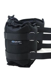 - El-ayak Bilek Ağırlığı 2 Kg Çift (2 Adet) Siyah ürün fotoğrafı