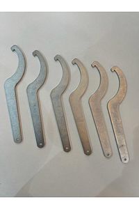 Coilover Ayar Anahtarı Çinko Kaplamalı Süspansiyon Anahtarı 1 Adet ürün fotoğrafı