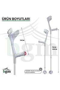 Akıllı Baston- Kanedyen Değnek- Yüksek Kalite Ortopedik Yürüme Desteği- 1 Adet ürün fotoğrafı