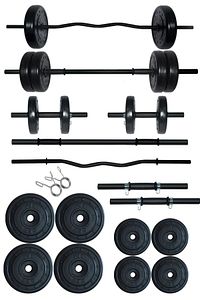 38 kg Z Barlı Halter Seti ve Dambıl Seti Ağırlık Fitness Seti ürün fotoğrafı