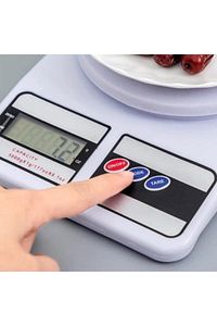 Dijital Hassas Terazi 10 Kg Kapasiteli Lcd Ekranlı Mutfak Tartısı Ölçüm Cihazı ürün fotoğrafı