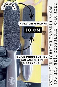Çelik Topuk Törpüsü Yedekli E-059 ürün fotoğrafı