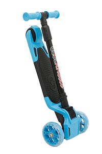 Tulpar Katlanır LED Işıklı Çocuk Scooter Mavi ürün fotoğrafı