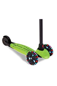 Dragon 3 Tekerlekli Scooter Yeşil Led Işıklı Yükseklik Ayarlı Scooter Çocuk Scooter ürün fotoğrafı