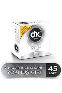 Zero 45'li Prezervatif Avantaj Paketi ürün fotoğrafı