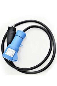Karavan 220v Enerji Besleme Kablosu 2mt. 220v Kauçuk Fiş + 3x16 Amper Kapaklı Priz-sahil Besleme ürün fotoğrafı