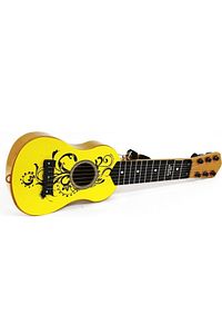 6 Telli Oyuncak Çocuk Gitarı Ispanyol Gitar Tam Hediyelik Ürün Kahverengi 50cm ürün fotoğrafı