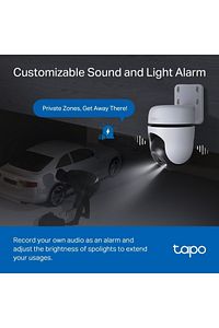 Tapo C510W 2K Dış Mekan Yatay/Dikey 512GB Hafıza Destekli Wi-Fi Güvenlik Kamerası ürün fotoğrafı