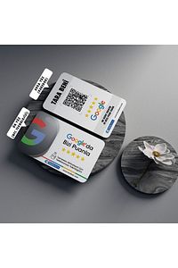 Google Yorum Kartı (Google Puanlama Kartı - Karekod Yorum Alma Kartı - Google NFC Yorum Kartı) ürün fotoğrafı