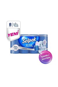 ® Extra Renkli Tuvalet Kağıdı 8'li ürün fotoğrafı