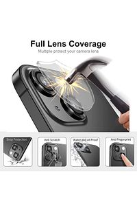 For Apple Iphone 14 Pro/14 Pro Max Kamera Lens Koruyucu(3'LÜ SET) Derin Mor ürün fotoğrafı