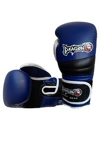 Dragon Attack 6 Boks Eldiveni Kick Boks Muay Thai Boks Eldiveni Bandaj Siyah Renk Ve Dişlik 3'lü Set ürün fotoğrafı