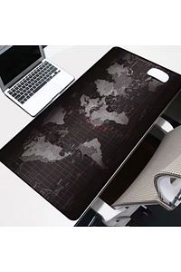 Büyük Boy Xxl Mouse Pad Dünya Haritası Desenli 90x40cm Oyuncu Gamer Gaming Mouse Pad Yüksek Kalite ürün fotoğrafı