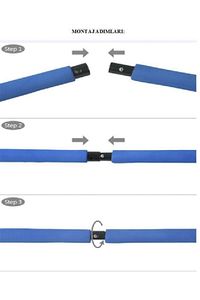 Squat Pilates Jimnastik Egzersiz Çubuğu Portable Studio Squat Barı ürün fotoğrafı