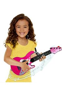 Saz Bağlama Oyuncak+Kutulu Elektro Gitar 2 SET UYN SETİ EL BECERİSİ COCUK OYUNCAK ürün fotoğrafı