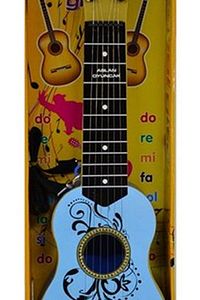 6 Telli Oyuncak Çocuk Gitarı Ispanyol Gitar Tam Hediyelik Ürün Kahverengi 50cm ürün fotoğrafı