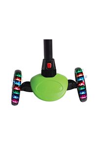 Dragon 3 Tekerlekli Scooter Yeşil Led Işıklı Yükseklik Ayarlı Scooter Çocuk Scooter ürün fotoğrafı
