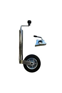 Römork Karavan Kriko Boru Tekerli 48 Mm 650 Kg ürün fotoğrafı