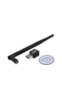 1200 Mbps Wireless Internet Kablosuz Antenli Adaptör Ağ Usb Wifi 2.4 Ghz ürün fotoğrafı