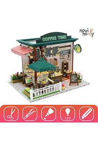 Minyatür Maket Ev Kiti | Maket Ev | DIY Kendin Yap | Led Işıklandırmalı Maket Ev ürün fotoğrafı