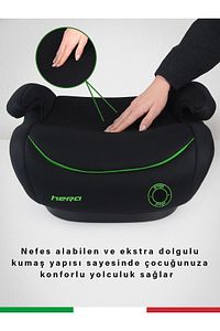 Hera 15-36 Kg Emniyet Kemeriyle Kullanılabilen Isofixli Oto Koltuğu Yükselticisi ürün fotoğrafı