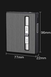Hediyelik Kişiye Özel Isim Baskılı Usb Şarjlı Çakmaklı Sigara Çıkaran Tabaka ürün fotoğrafı