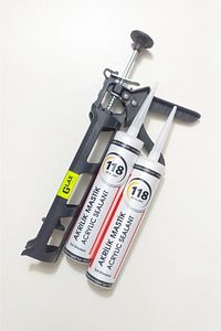 2 Adet Beyaz Silikonize Mastik / Çekomastik 2x480gr. Silikon Tabancası ürün fotoğrafı