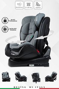 Profix Pro Signal 360 Derece Dönebilen 0-36 Kg Isofixli Oto Koltuğu ürün fotoğrafı