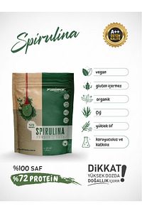 Organik Spırulına Tozu / Powder 50 gr ürün fotoğrafı