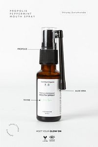 Organik Propolis Flavonoid Nane Ağız Spreyi 20 ml ürün fotoğrafı