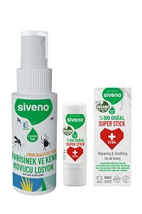 Sivrisinek Ve Kene Kovucu Sprey Losyon 50 ml & %100 Doğal Super Stick Anlık Yatıştırıcı Onarıcı 6 G ürün fotoğrafı