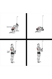 Ev Tipi Cable Crossover Sırt Çekiş Lat Pulldown ,triceps ,biceps Çalışma Istasyonu ürün fotoğrafı