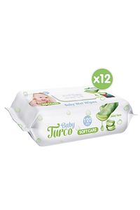 Softcare Aloe Vera Islak Bebek Havlusu 12x120 Adet ürün fotoğrafı