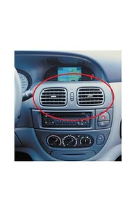 Renault Megane 1 Scenic Orta Kalorifer Difüzörü Sağ Sol Takım ürün fotoğrafı