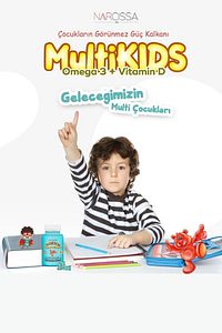 Multikids Omega3 & Vitamin D ürün fotoğrafı