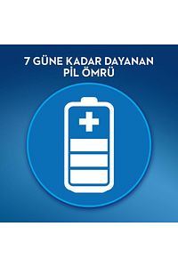 D100 Şarj Edilebilir Diş Fırçası Cross Action Siyah ürün fotoğrafı